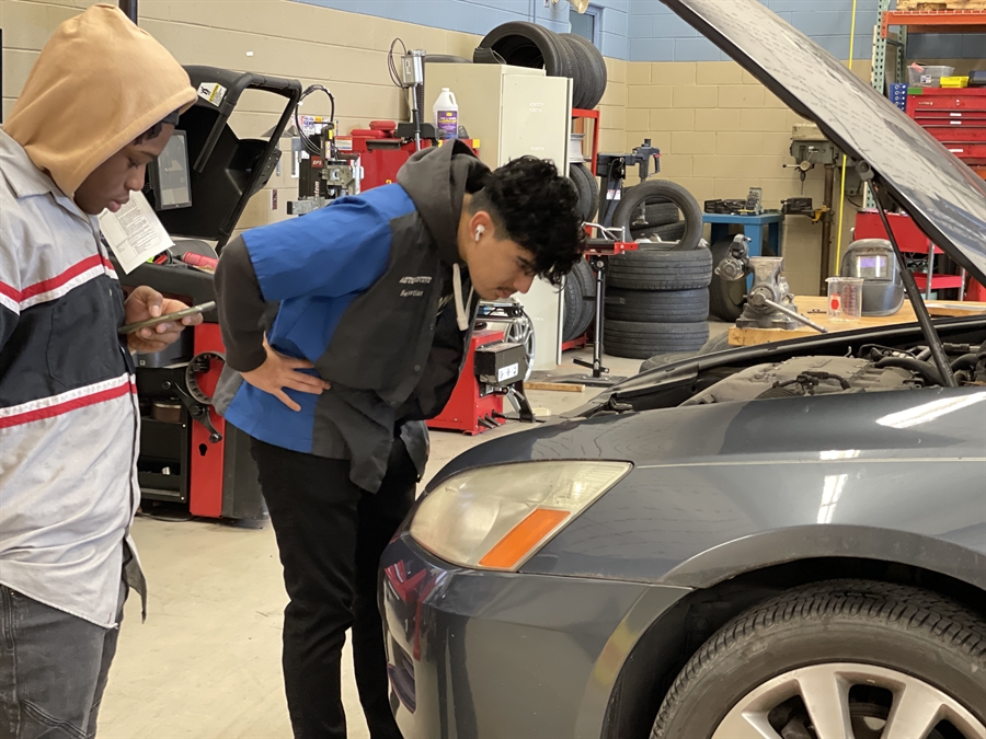 Automotive Services Sollers Point Technical High School